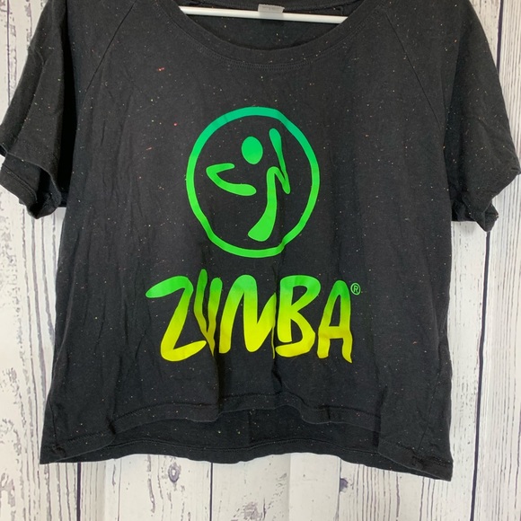 Zumba Fitness Crop Tee - Picture 2 of 5